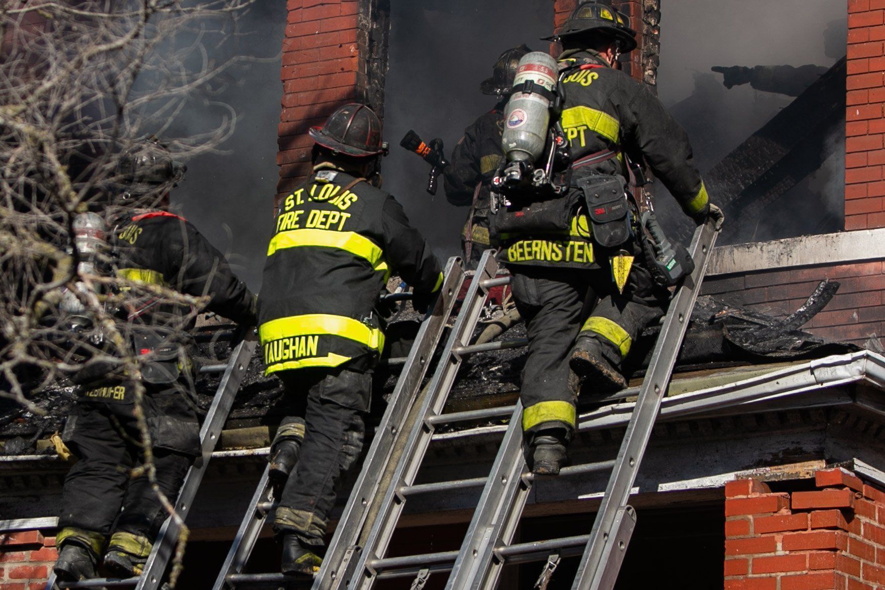 Firefighters fight blaze in Wells-Goodfellow